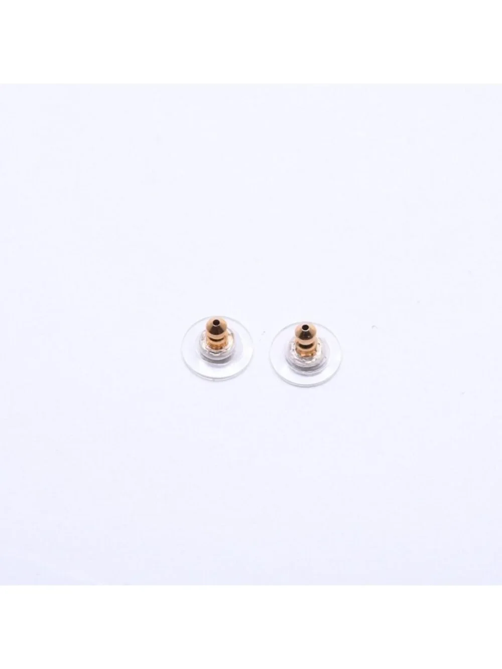 Chanel Earrings CC Logo Rhinestone Gold Multicolor 03